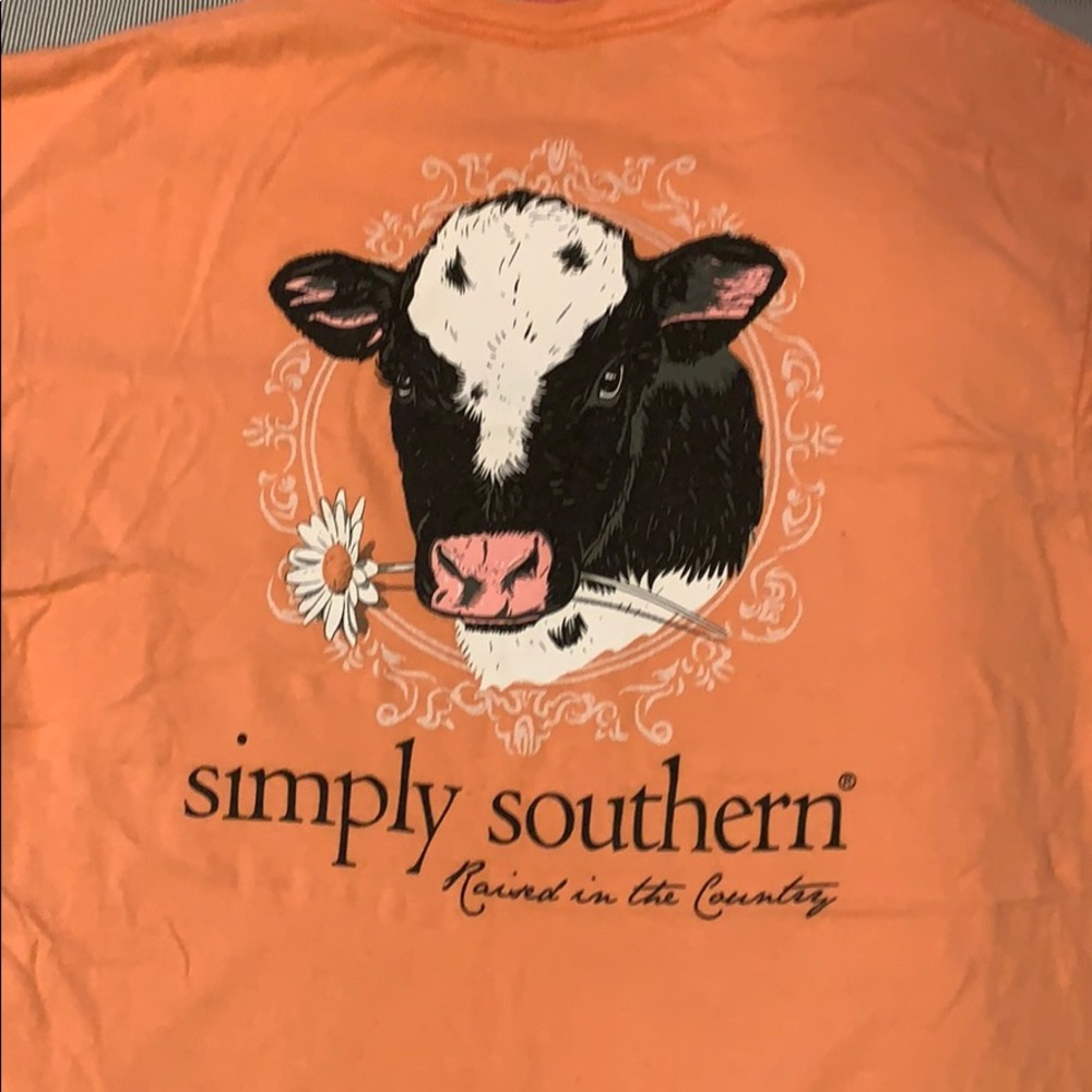 Cow Simply southern tshirt